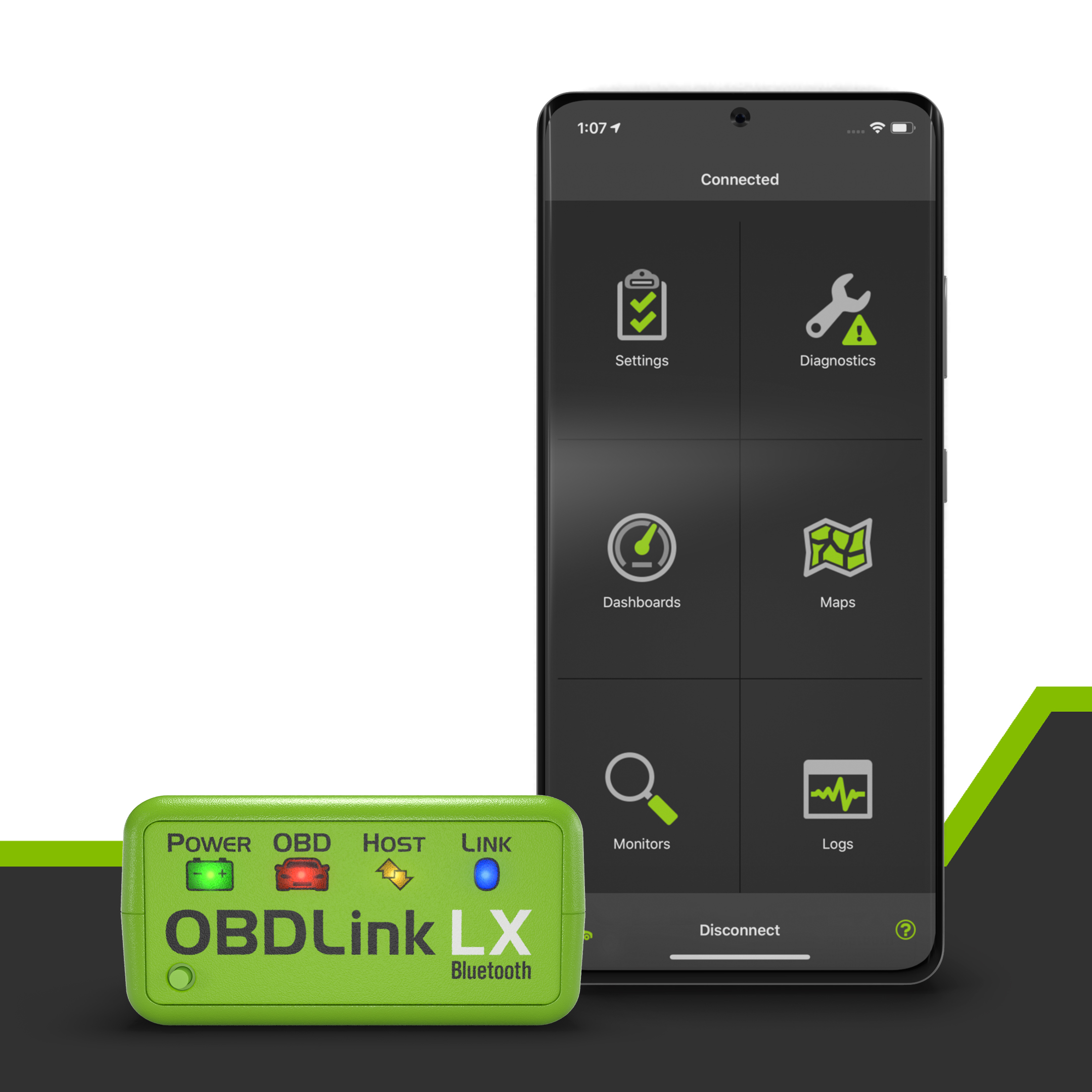 OBDLink® LX - Top-Notch Scan Tool Compatible With Motoscan