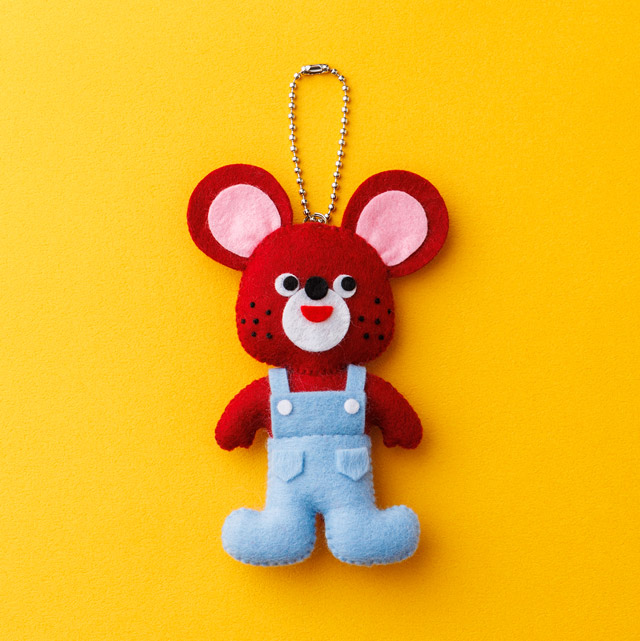 フェルトマスコットキット サンフェルト 昭和レトロキット 復刻