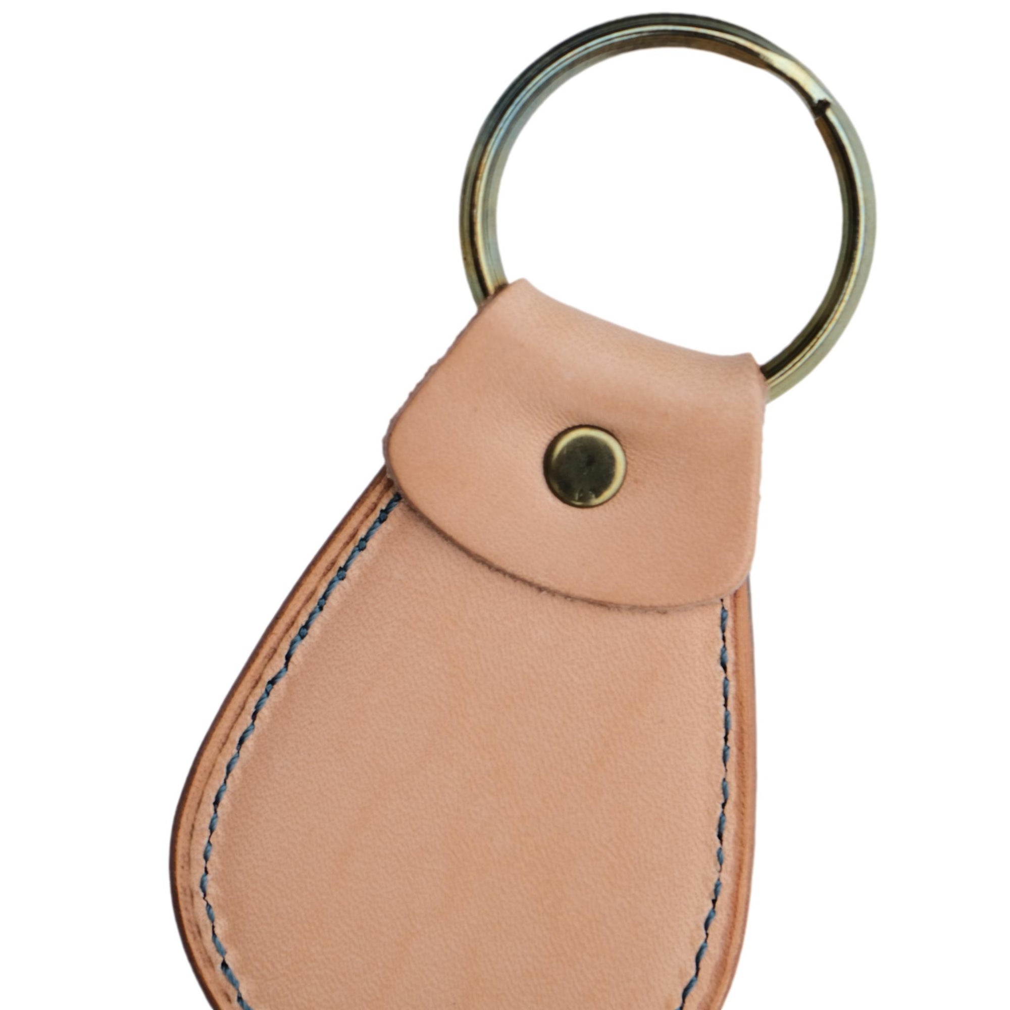Omoto Denim Leather Keyholder - Okayama Denim