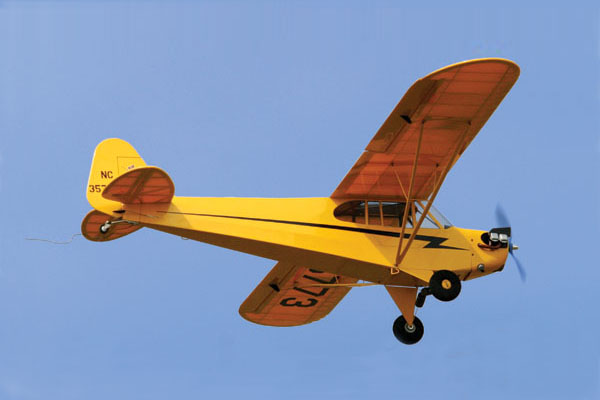 テトラPiper J3 Cub (PJ-400E) 電動スケールモデル 未組立 テトラPiper