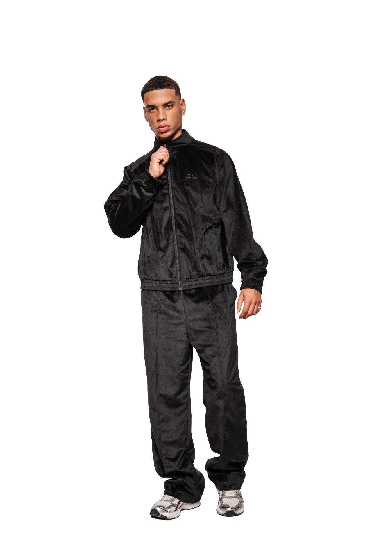 Sports Velour Jacket Black – OLAKALA
