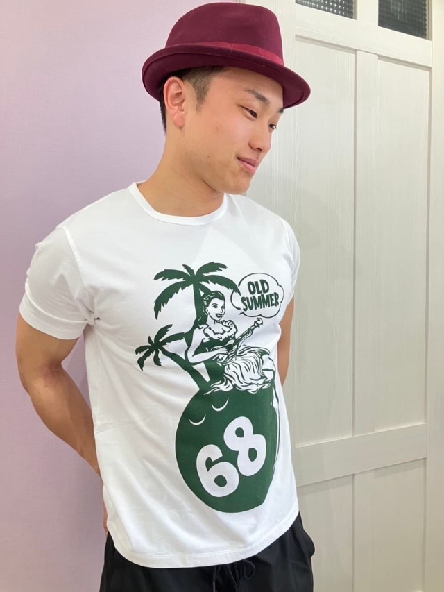 クルーネックTシャツ（ボーリングアイランド）