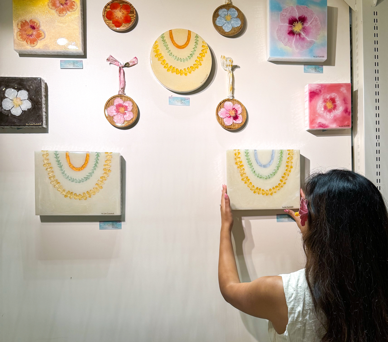 Kanaの推し活シリーズ】ハワイのお花をモチーフにした美しいレジン