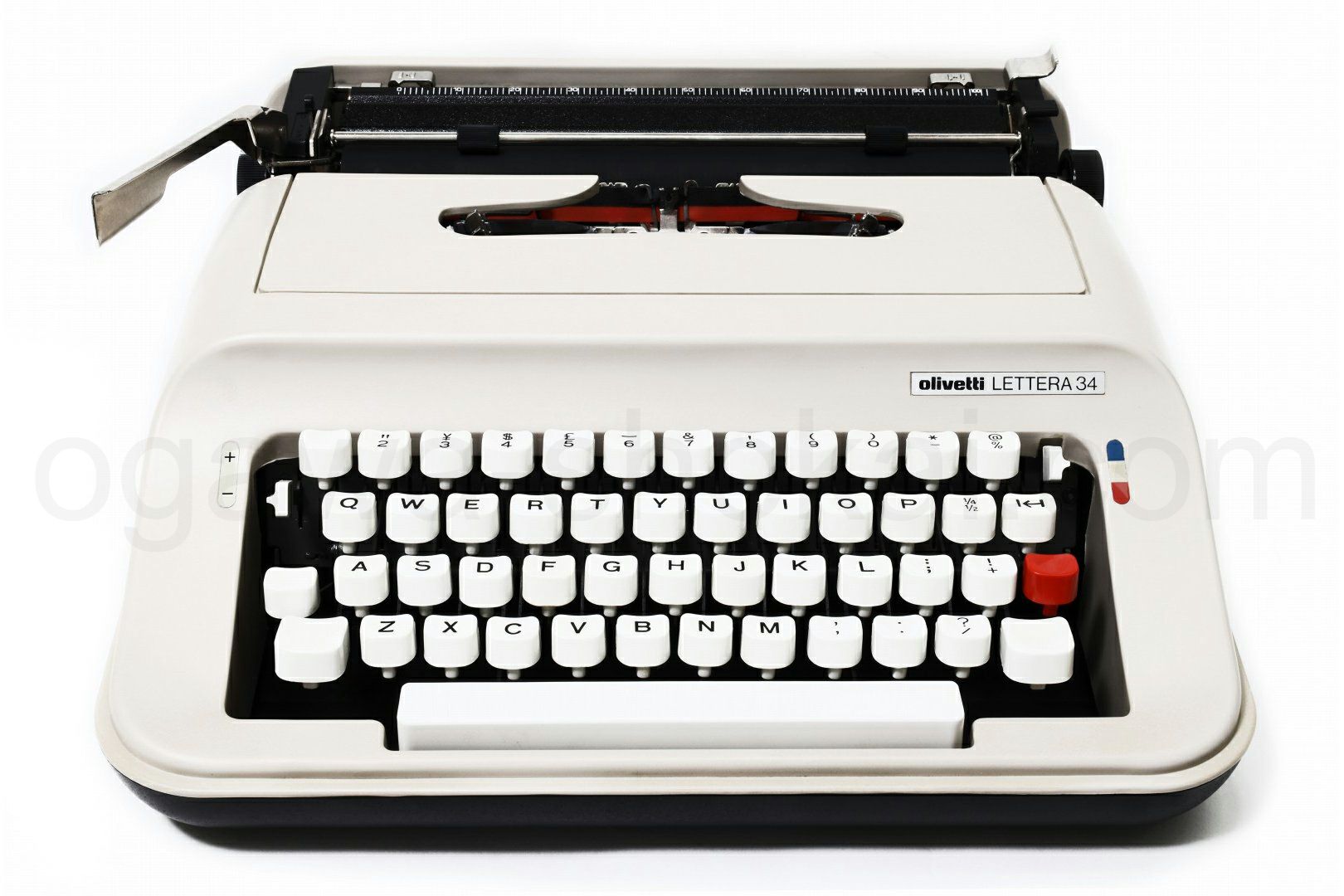 olivetti LETTERA 34 中古タイプライター｜タイプライター専門店の尾河商会