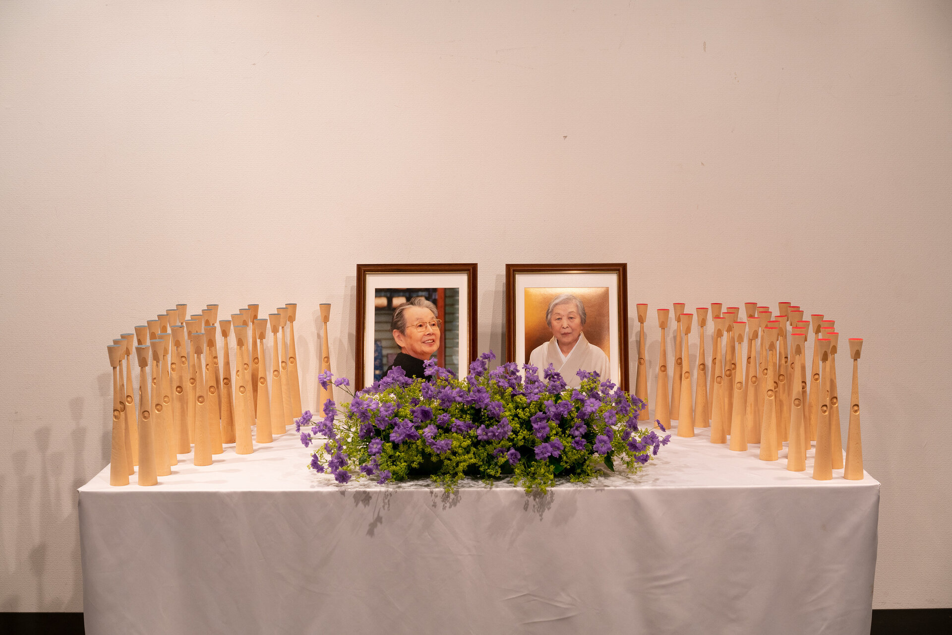 工藤和彦七回忌追悼展が執り行われました（研美いけばなセンター