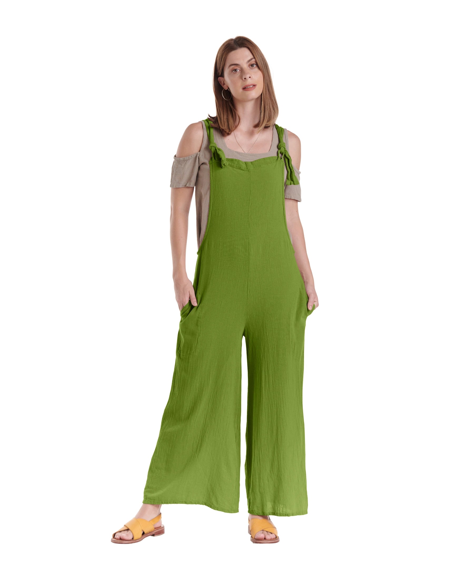 Sabina Cotton Gauze Jumpsuit | Oh My Gauze!