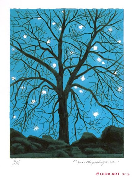 東山魁夷 星の夜(本人サイン有) | 絵画など美術品の販売と買取 | 東京