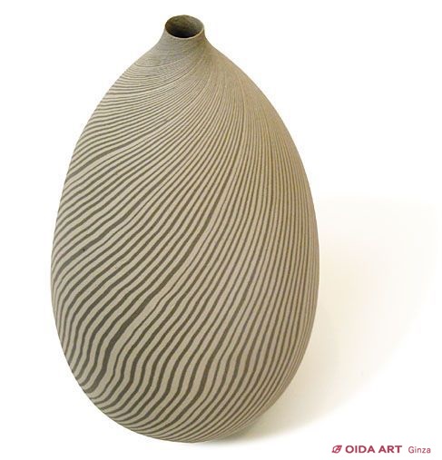 松井康成作陶器 かぼちゃ型 置物 松井康成作陶器 かぼちゃ型 置物