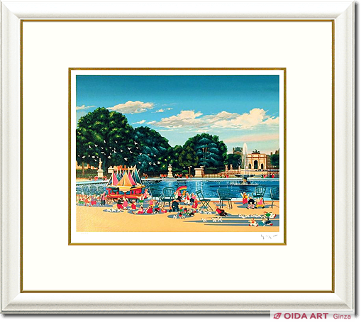 ヒロヤマガタ チュイルリー公園 | 絵画など美術品の販売と買取 | 東京