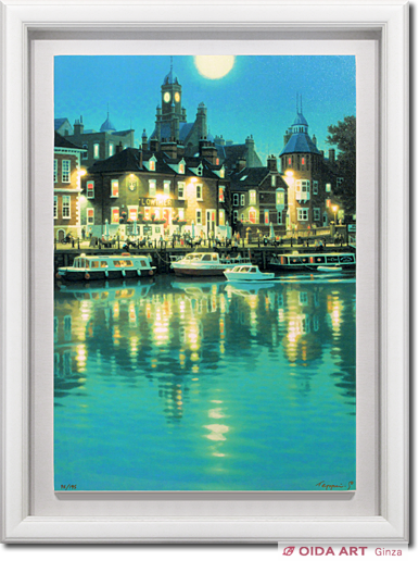 笹倉鉄平 ウーズ河畔 | 絵画など美術品の販売と買取 | 東京・銀座 おい