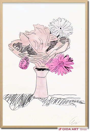 アンディ・ウォーホル FLOWER HAND COLORED 3 | 絵画など美術品の販売