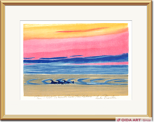 ブラジリエ 夕焼け | 絵画など美術品の販売と買取 | 東京・銀座 おいだ美術