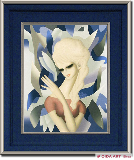 東郷青児 婦人像 | 絵画など美術品の販売と買取 | 東京・銀座 おいだ美術