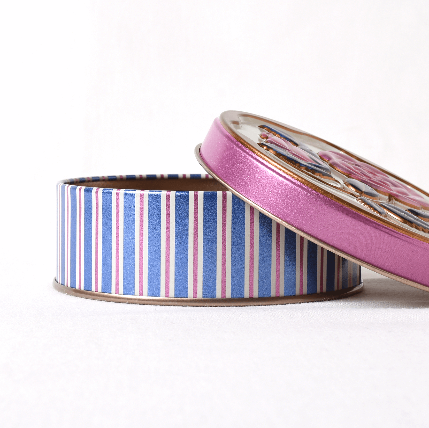 バラ缶[お菓子のミカタ] - 缶パッケージの大阪製缶株式会社