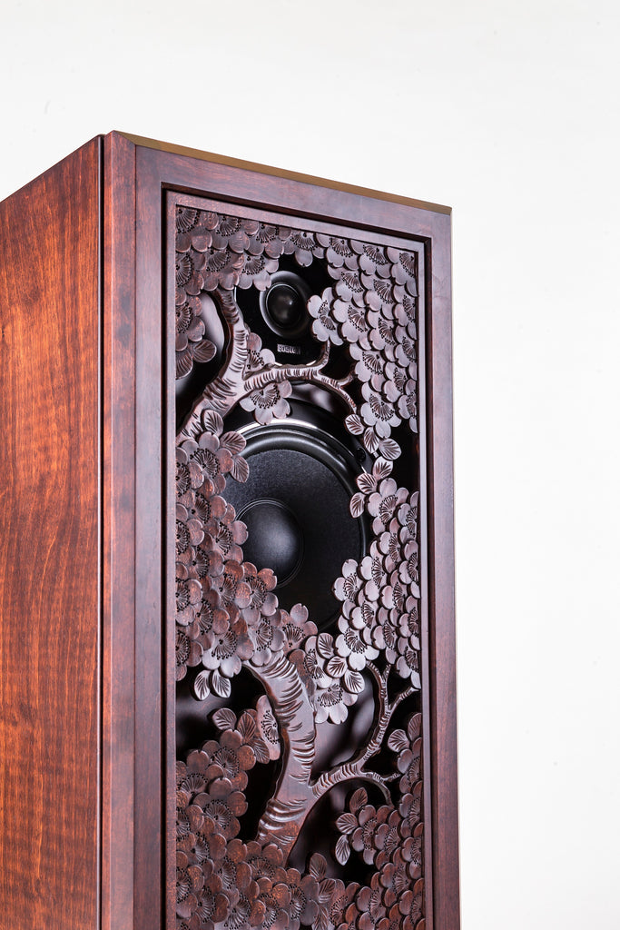 軽井沢彫スピーカー | 大坂屋家具店