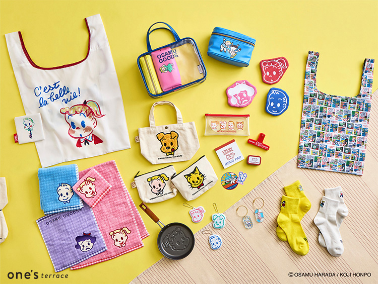 One'sterrace × OSAMU GOODS：毎日の「かわいい」を彩る特別なコラボ