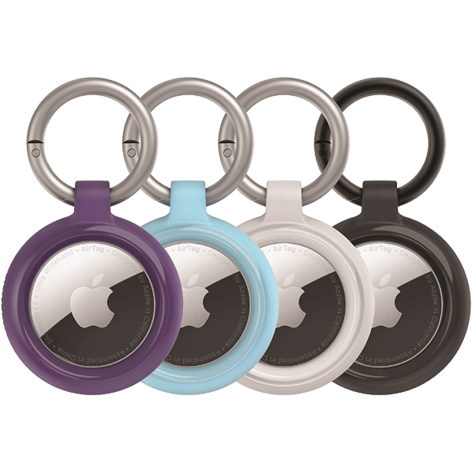 Apple AirTag 4 pack（使用感、傷多数あり）4個セット Apple AirTag 4