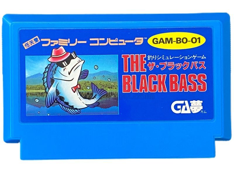 ファミコン ソフト ザ・ブラックバス 中古 動作確認済