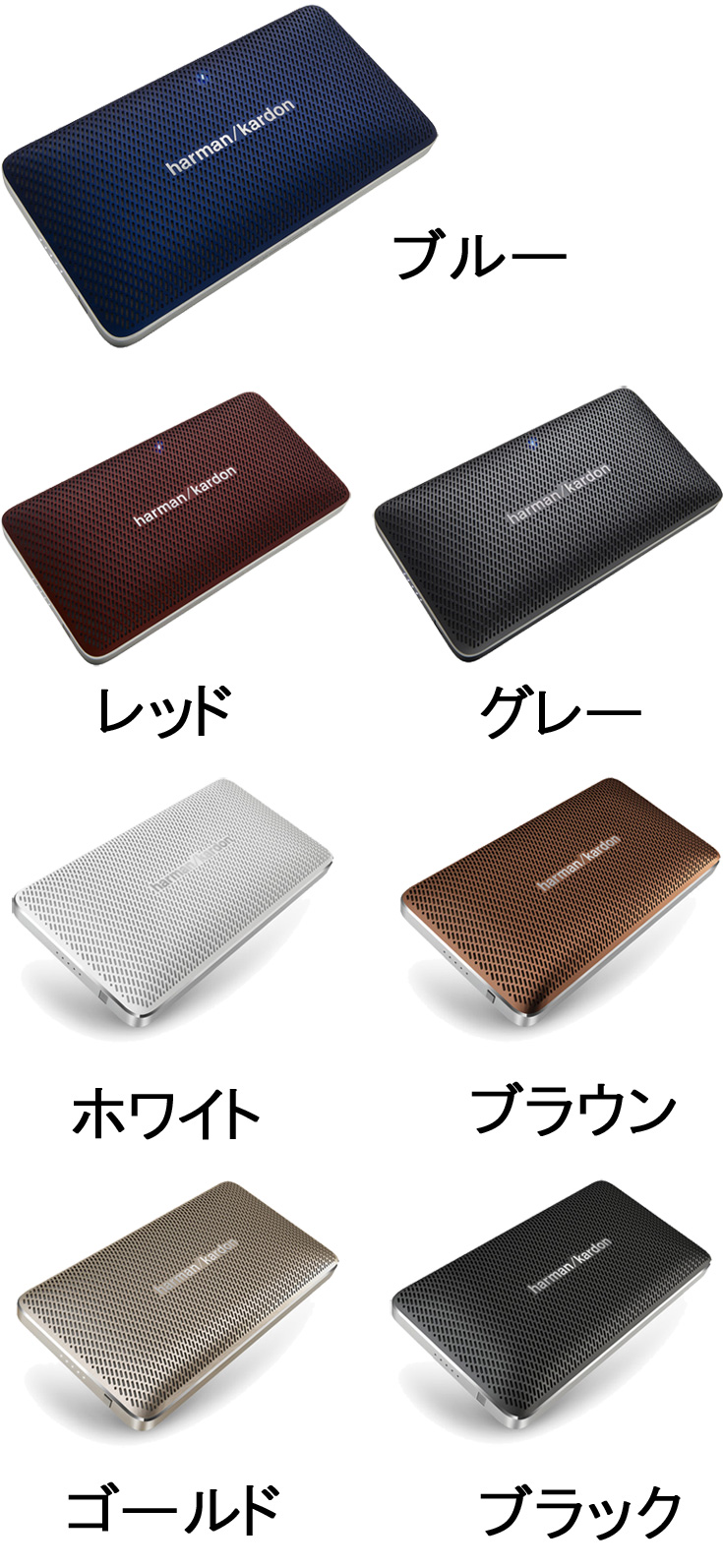 harman/kardonのBluetooth対応ポータブルワイヤレススピーカー