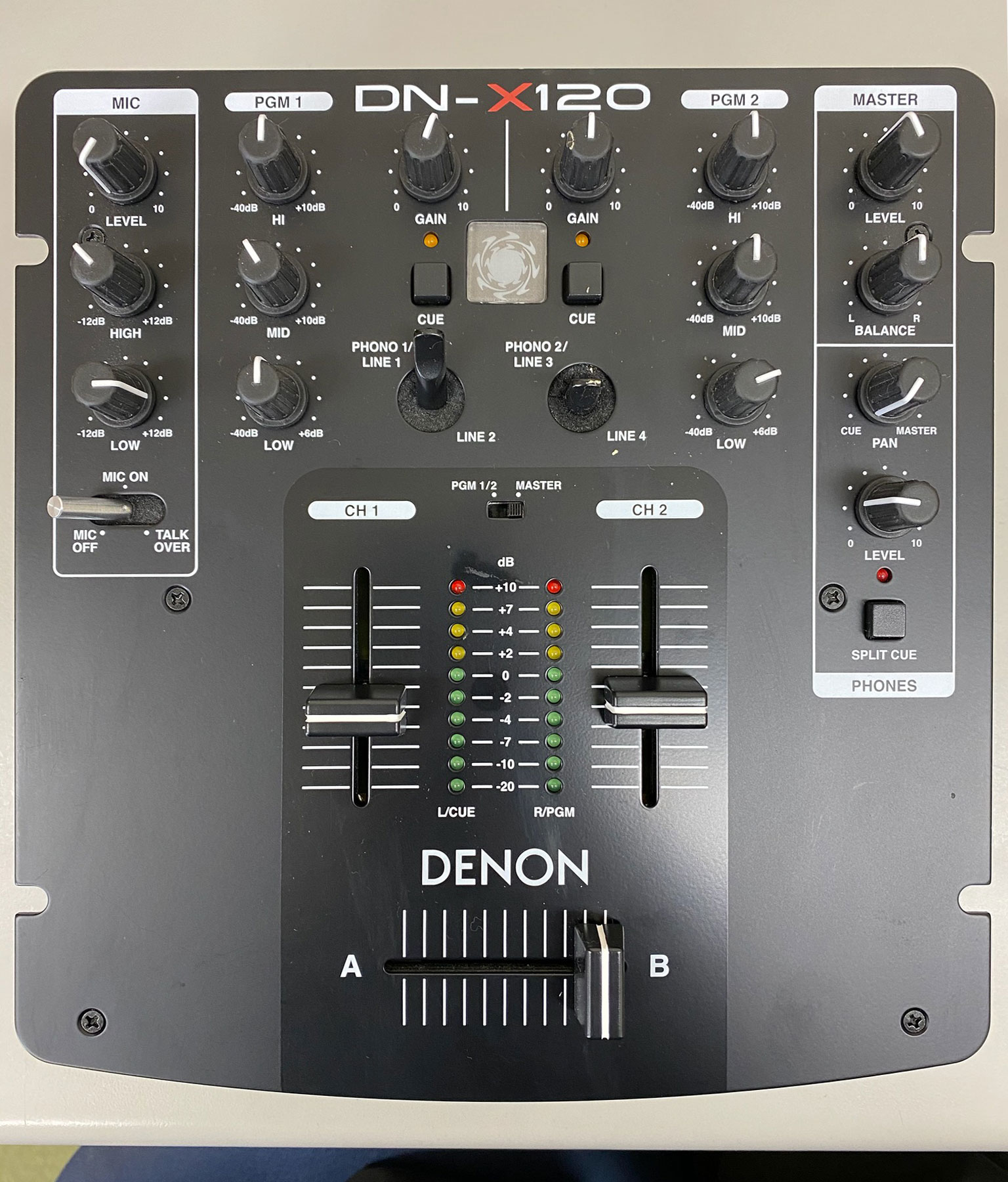 中古品】DENON/DJミキサー/DN-X120 -DJ機材アナログレコード専門店