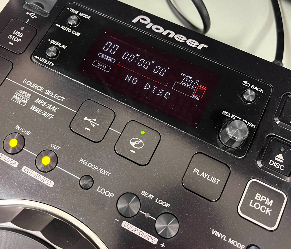 中古品／メンテナンス済み】Pioneer DJ - CDJ-350