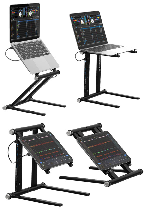 USBハブを内蔵したPCスタンド！】Reloop/PCスタンド/STAND HUB -DJ機材