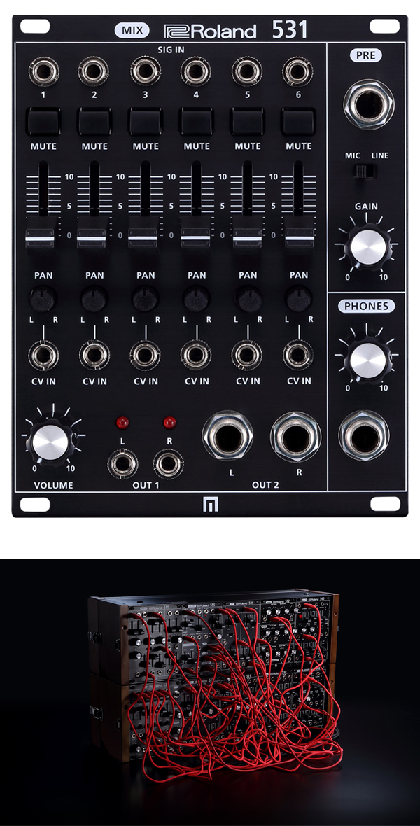 SYS-531 MIXのご紹介！1970年代のRoland アナログ・モジュラー式