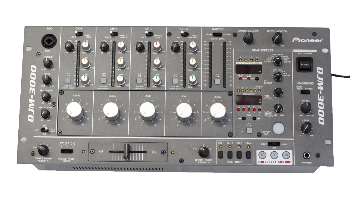 新品開封品】Pioneer/DJミキサー/DJM-3000☆ロータリーボリューム