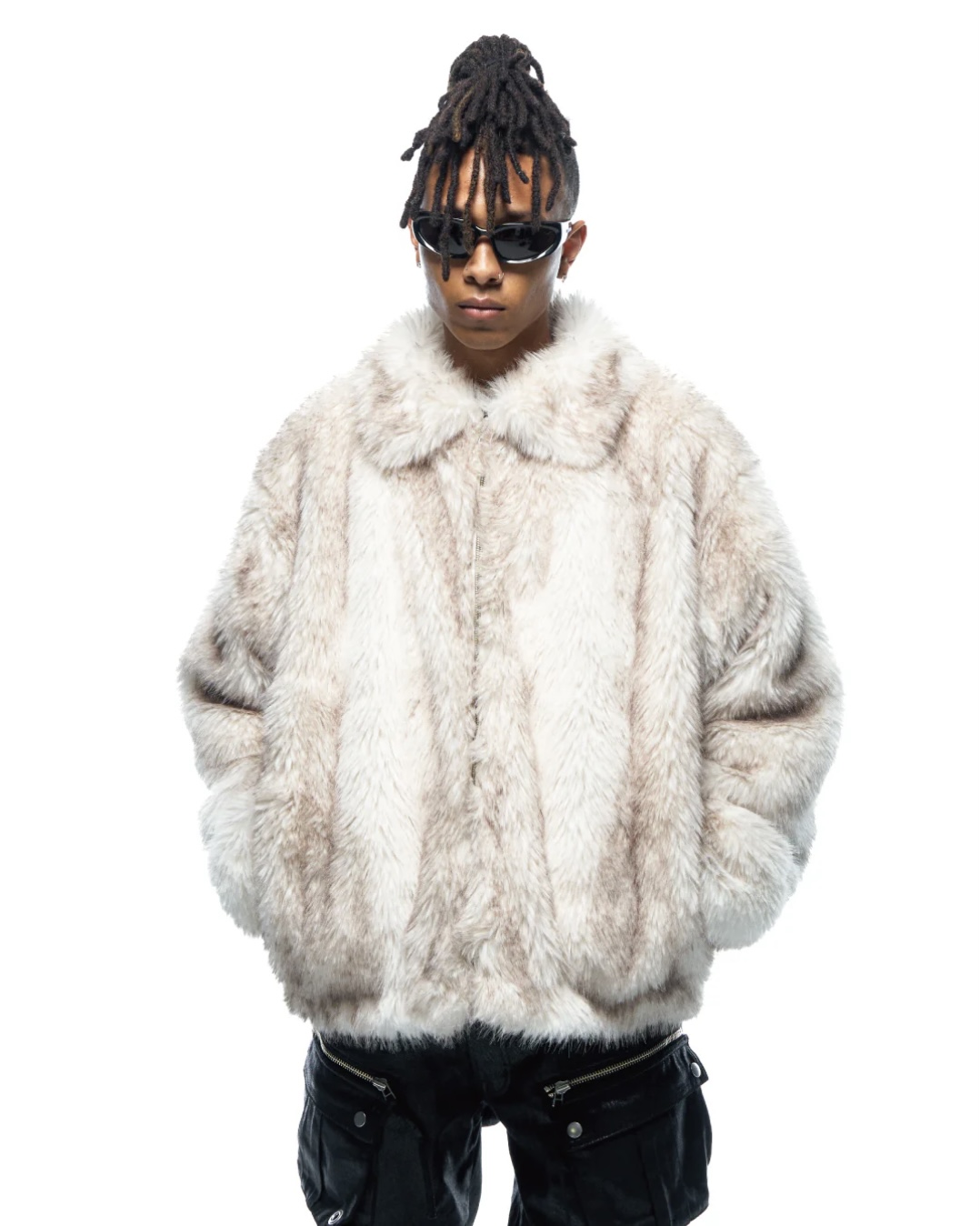 BREATH / faux fur jacket - OTHELLO KUMAMOTO
