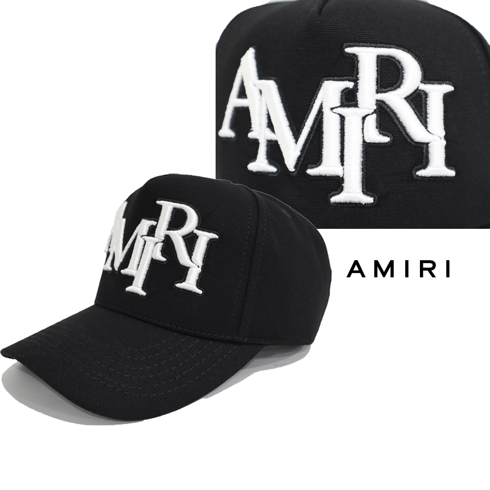 アミリ ベースボール キャップ スタッガードロゴ | アウトレット