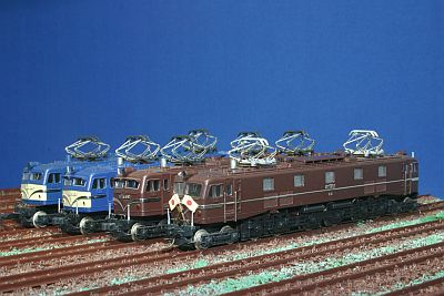 Nゲージ EF58形機関車(KATO、TOMIX) – 趣味の部屋