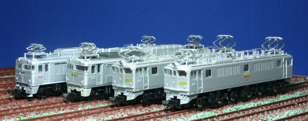 Nゲージ EF81形機関車(KATO、TOMIX) – 趣味の部屋