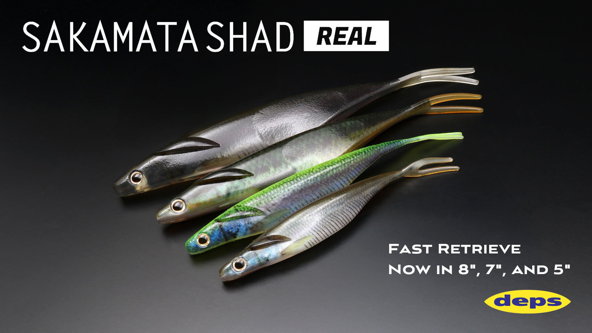 Sakamata Shad Real — New Sizes 5”, 7”, and 8” Released - OPTIMUM BAITS