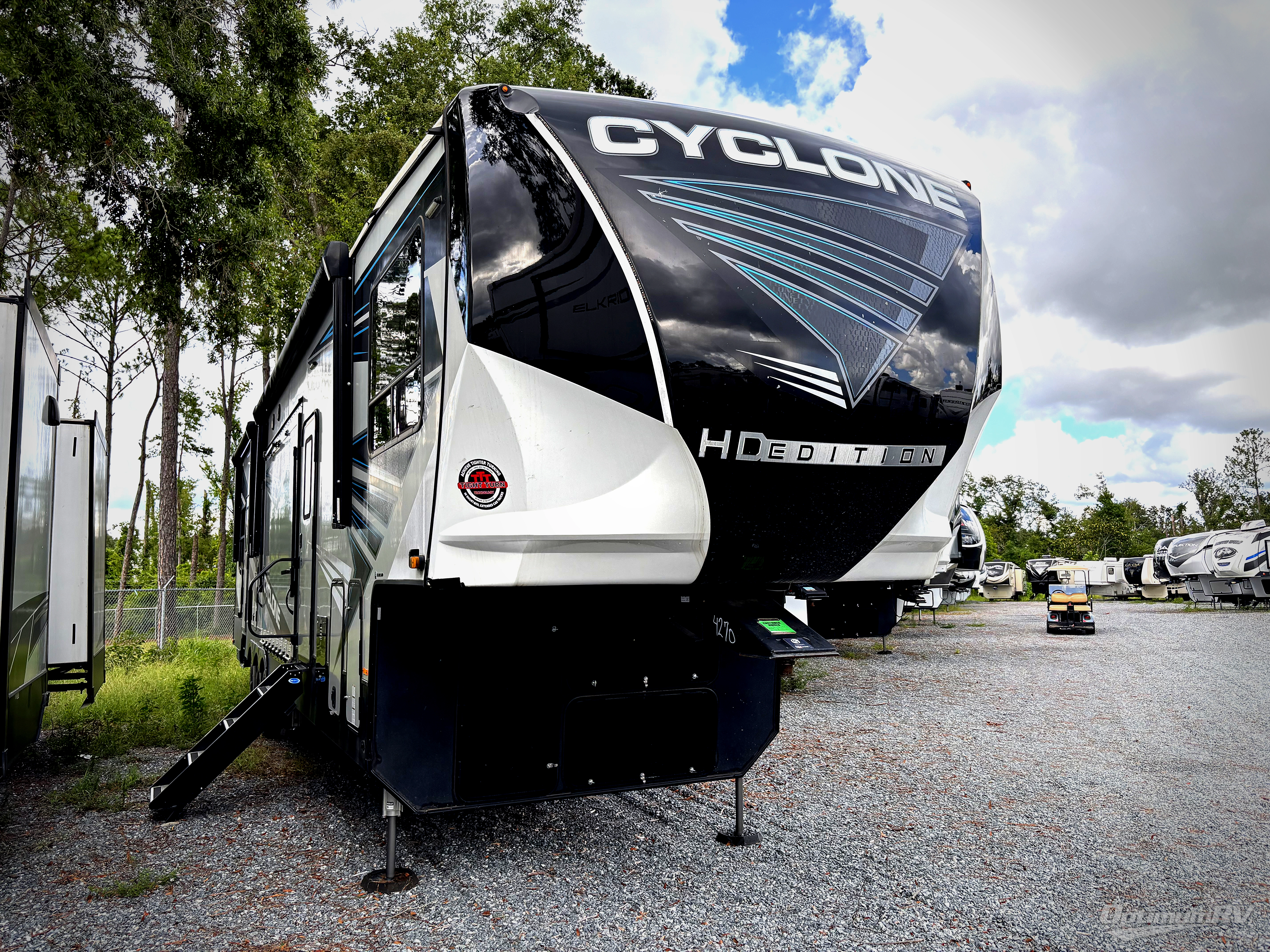 Used 2021 Heartland Cyclone 4270 Fifth Wheel at Optimum RV