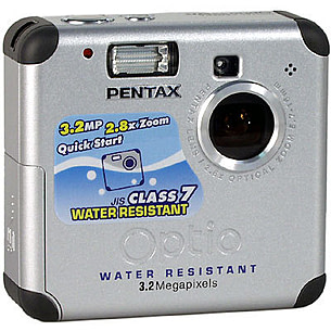 Pentax Optio 33WR Water resistant Digital Camera | Free Shipping