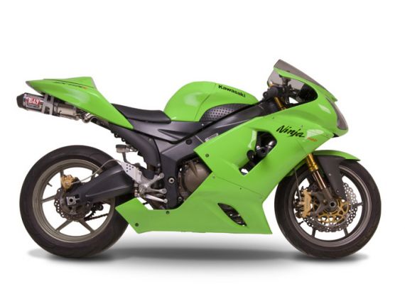 Yoshimura Full Exhaust Systems - Kawasaki ZX6R/RR 2005-2006 (RS-5