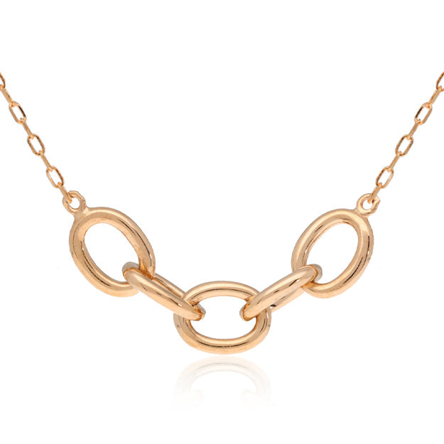 K18/Pt「フロットチェーン」ネックレス｜【オレフィーチェ】Orefice