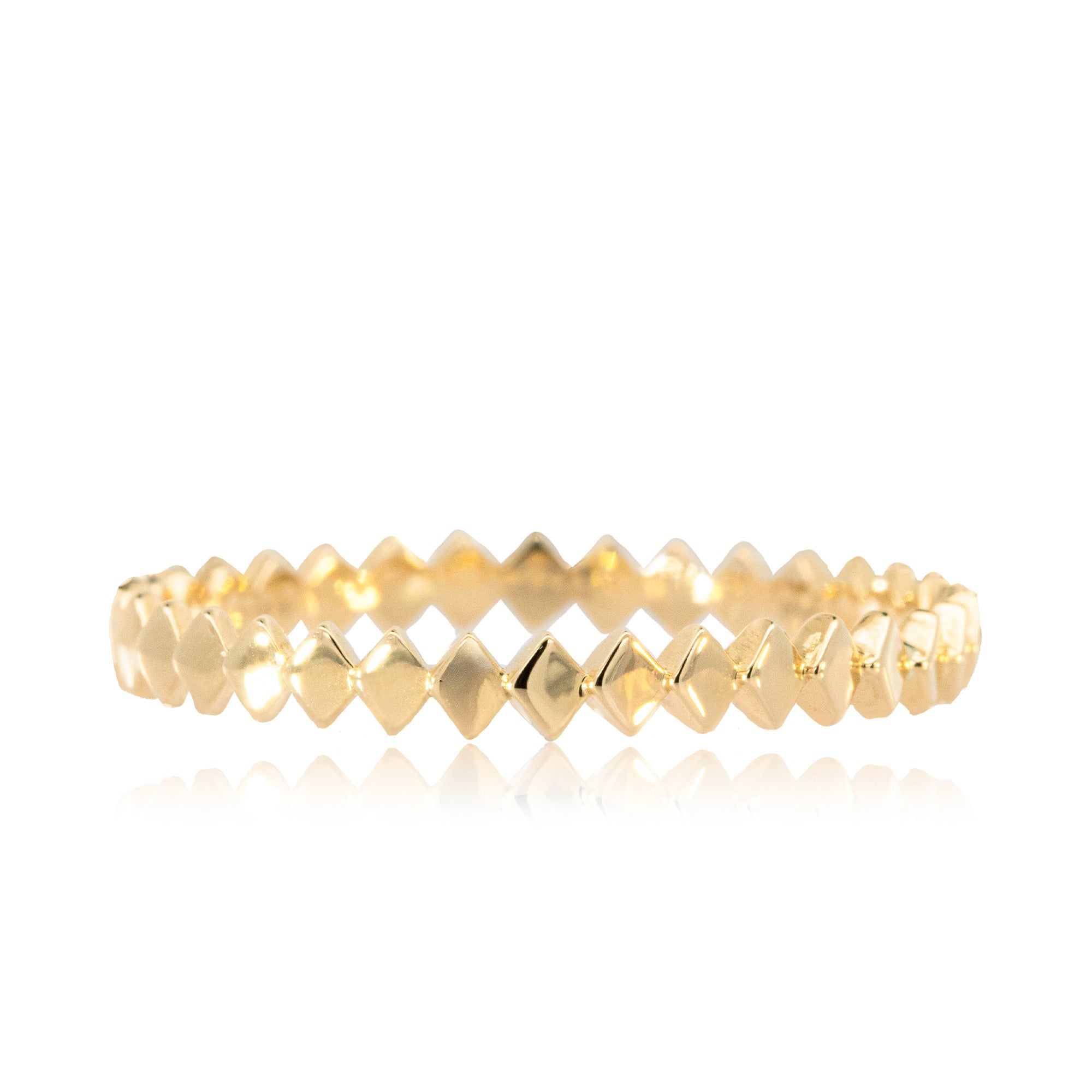 K18/Pt 「エテル ロザンジュ」リング｜【オレフィーチェ】Orefice