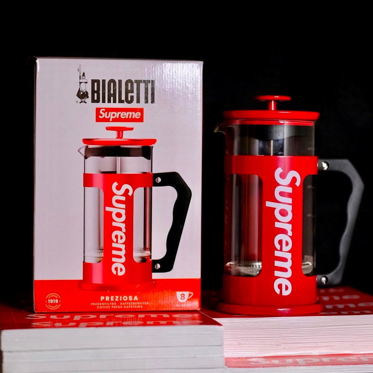 Buy Supreme x Bialetti 8-Cup French Coffee Press online in
