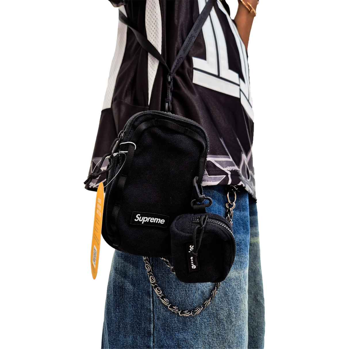 Buy Supreme Camera Black Bag + Mini Pouch online in Singapore