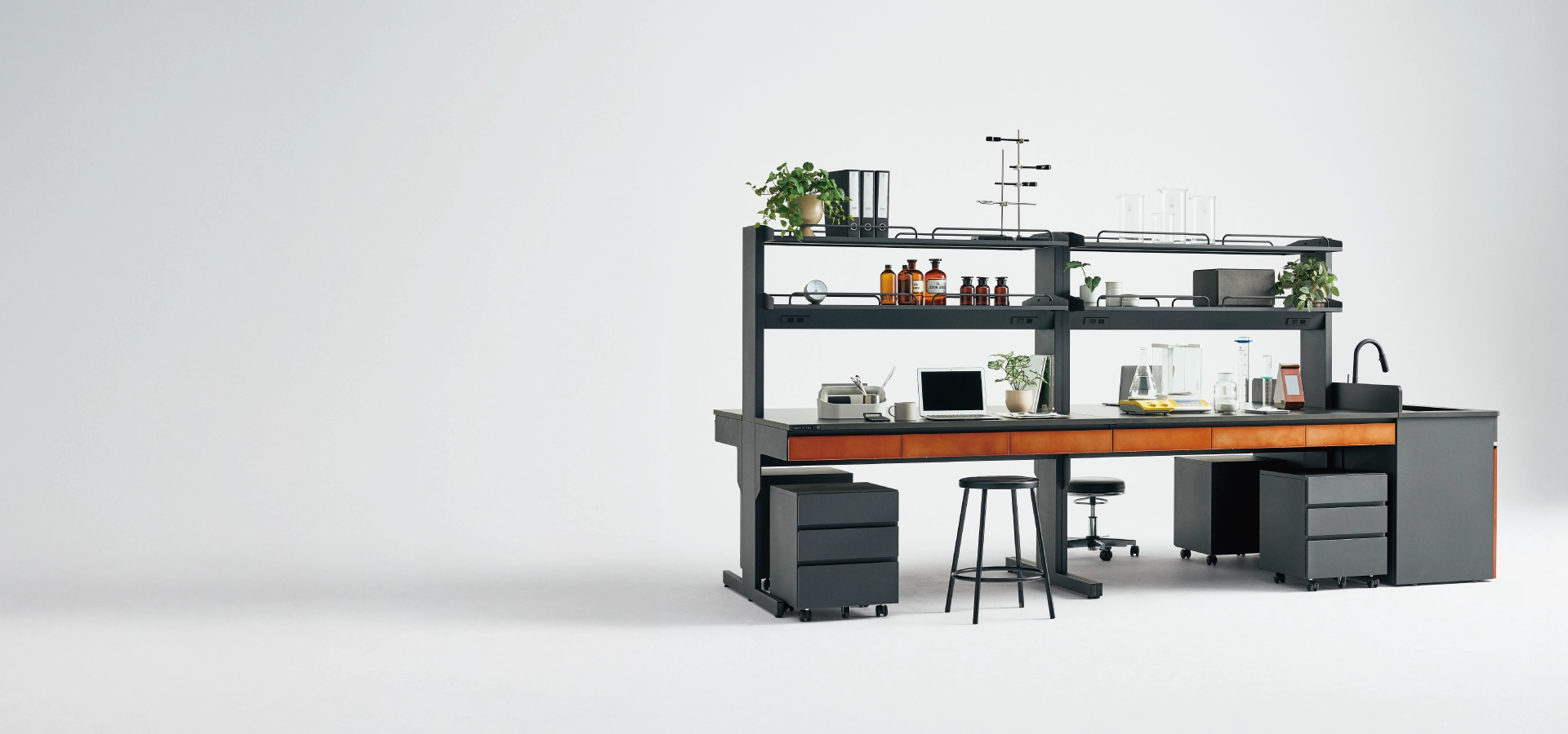 DAHLIA｜ラボファーニチャー（実験台・作業台）｜オリエンタル技研工業