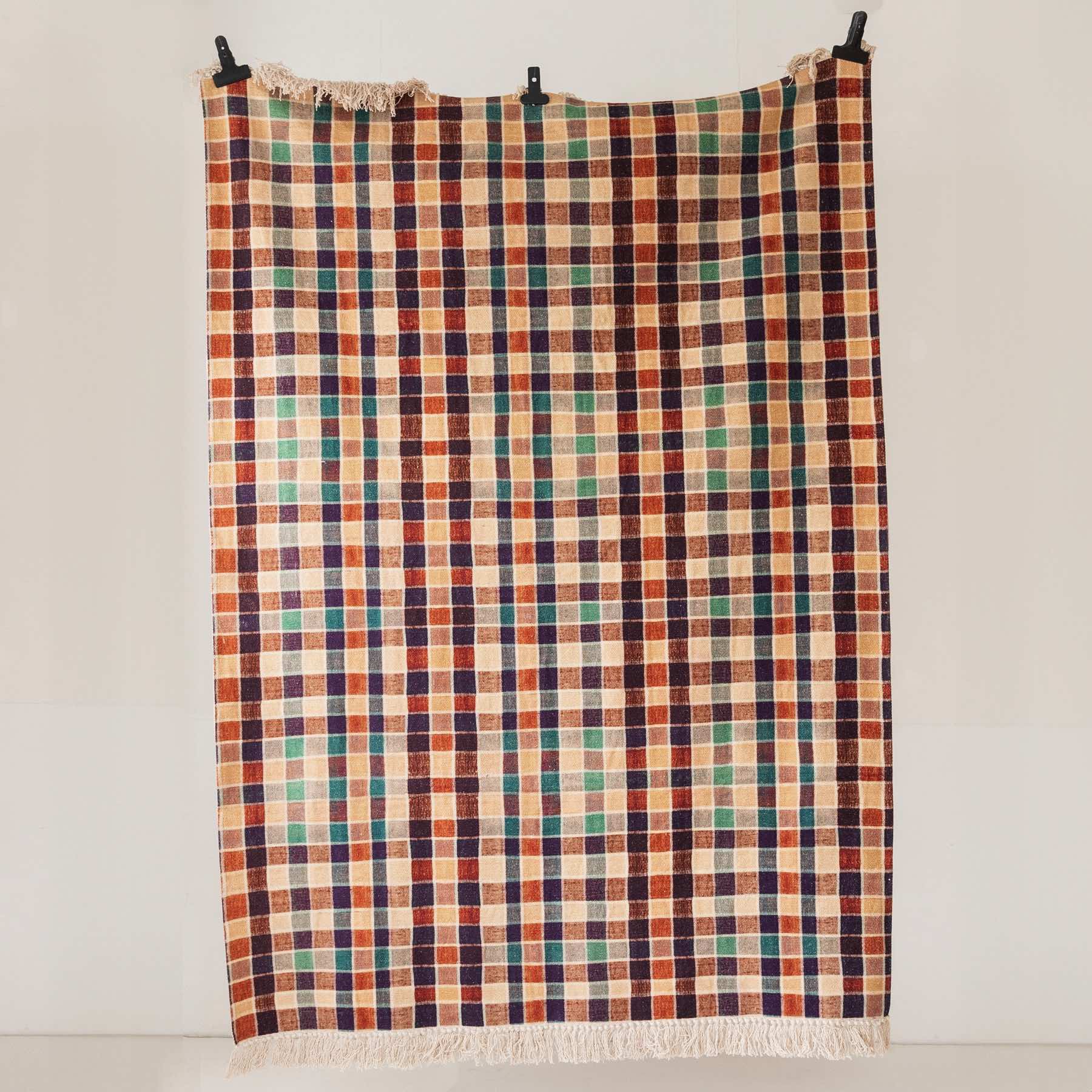 オリジナル・ハイクプリントラグ（140×200cm）｜ラグ｜オルネ ド