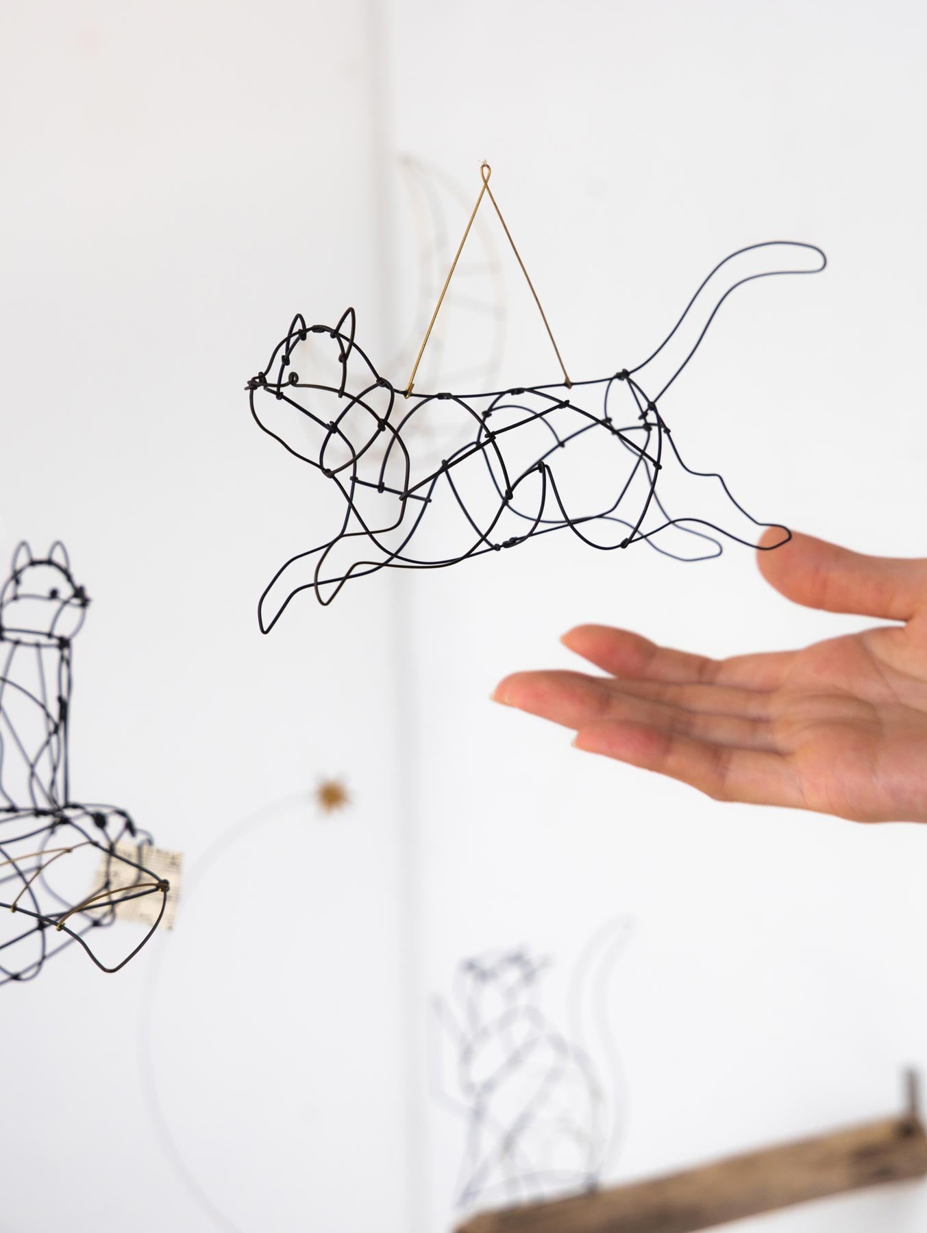 山田一成 ワイヤーアート｜オブジェ・ぬいぐるみ｜オルネ ド フォイユ