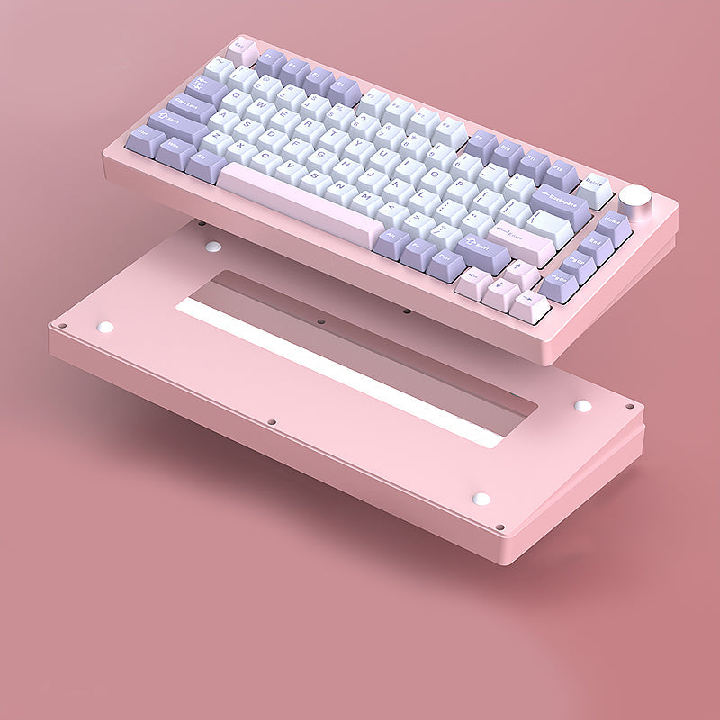 HJS AL75 V2 Aluminum Mechanical Wireless Keyboard Barebone