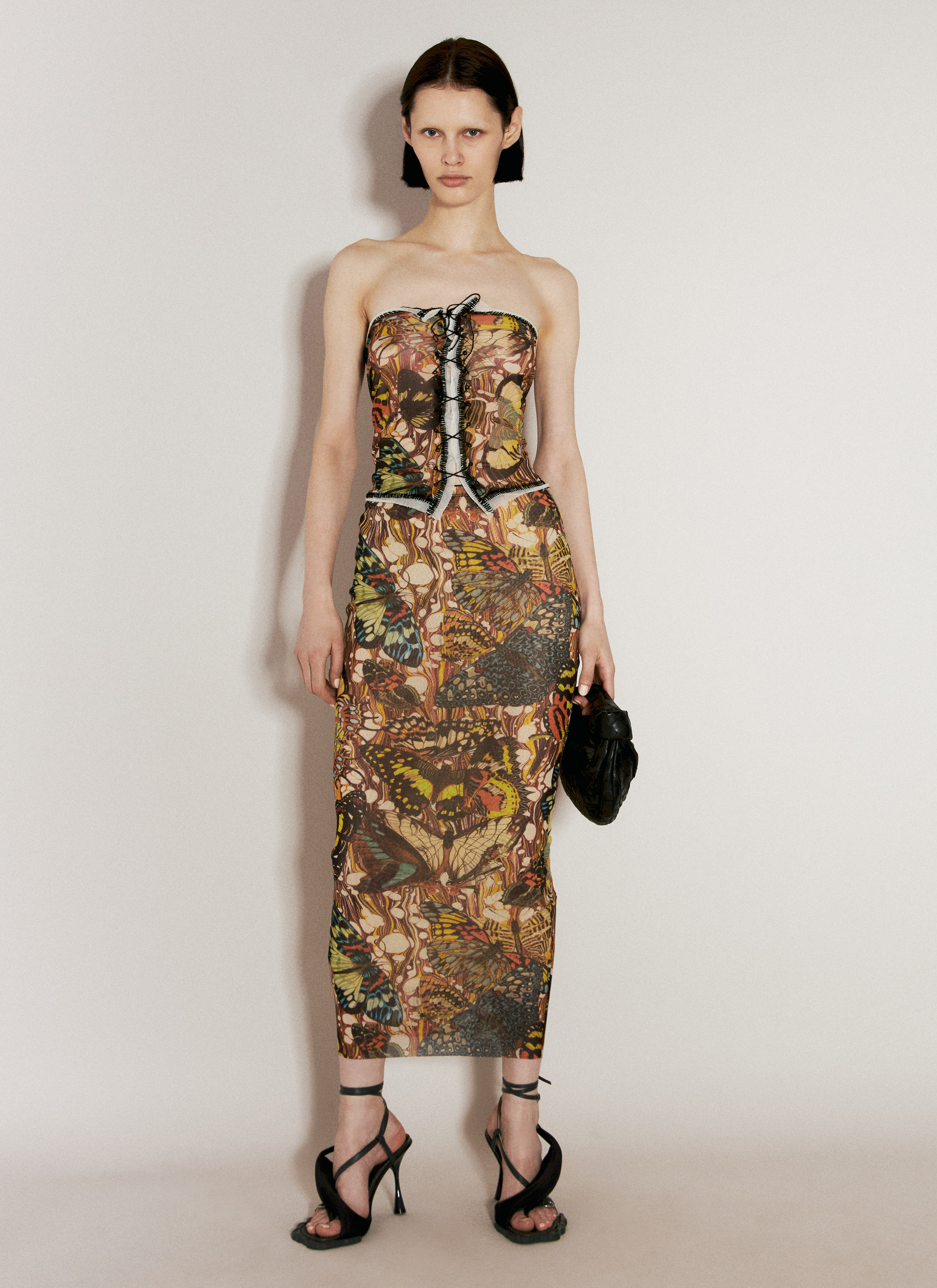 Jean Paul Gaultier Women's' Butterfly Bustier in Multicolour | LN-CC®