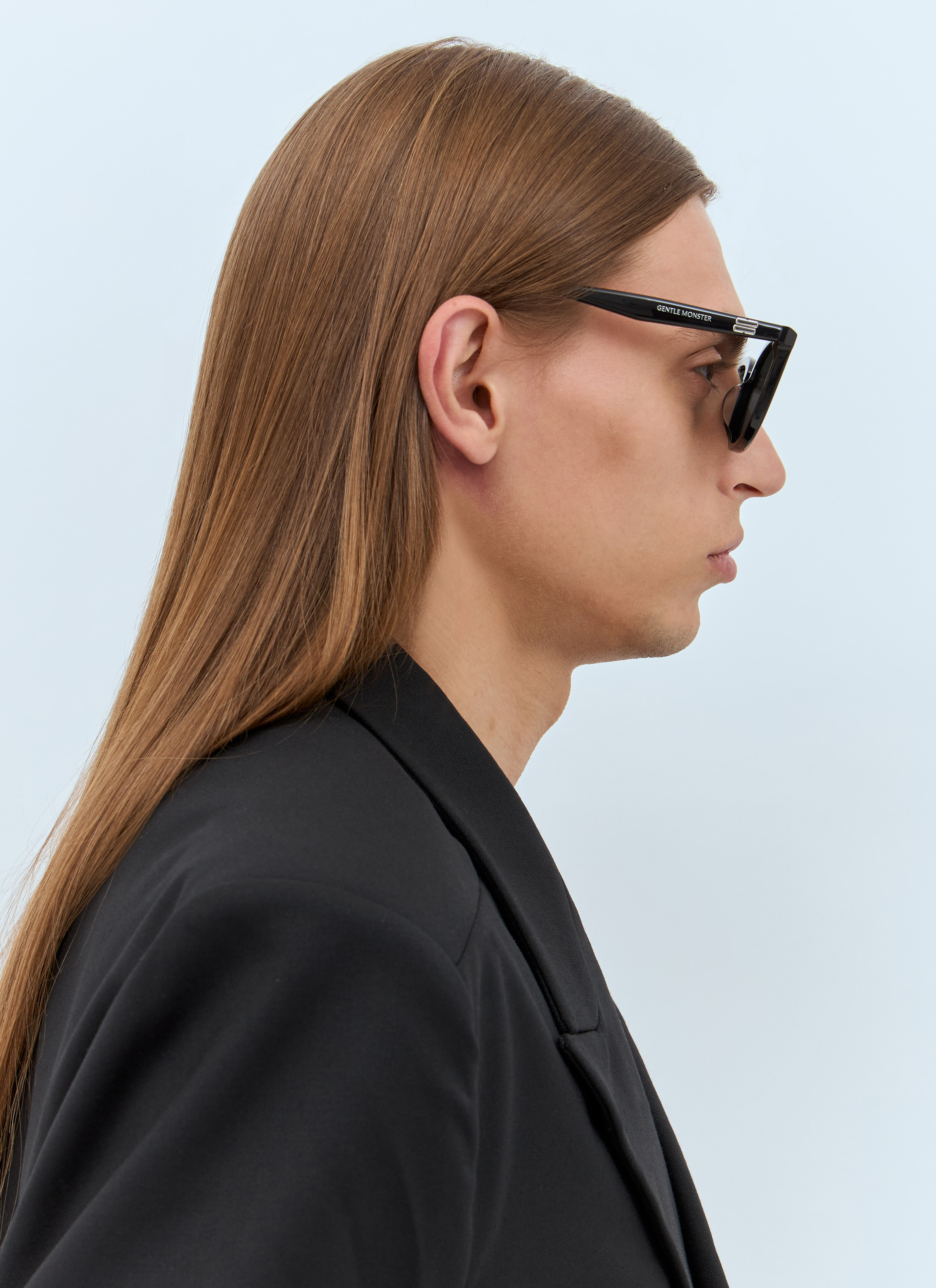 Gentle Monster Men's' Pino 01 Sunglasses in Black | LN-CC®