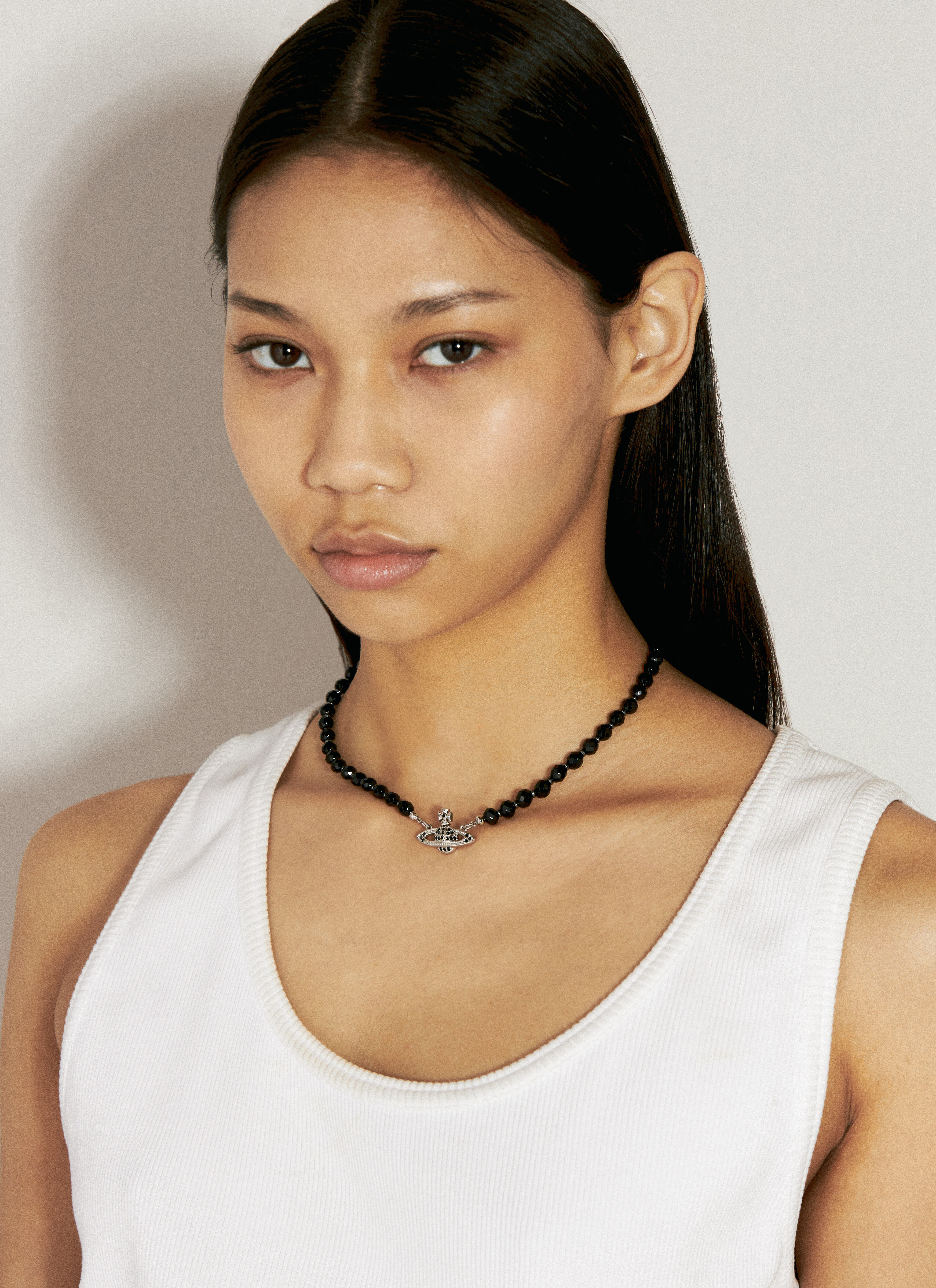 Vivienne Westwood レディース メサライン チョーカー の ブラック