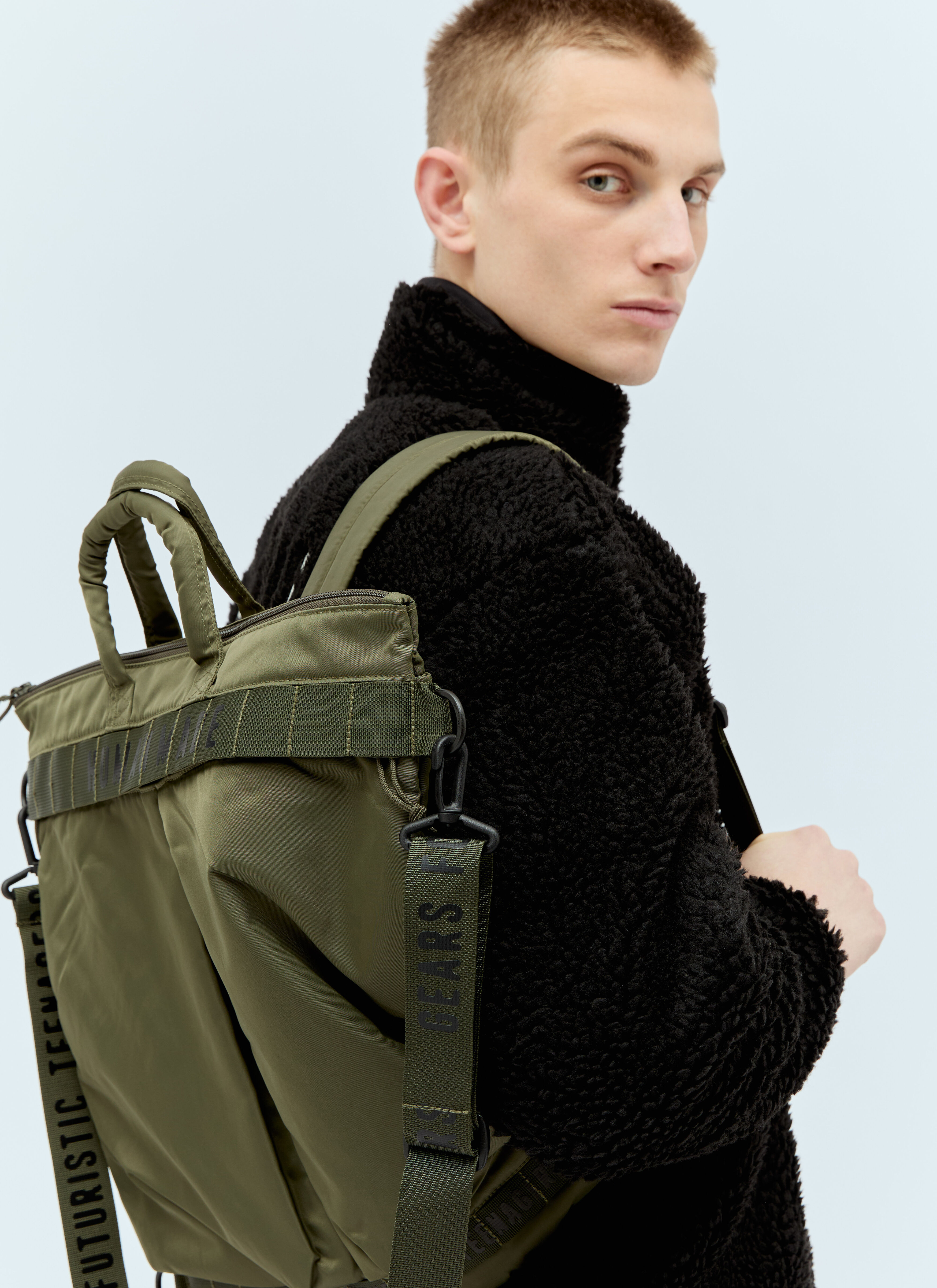 Human Made Men's' Helmet Tote Bag in Green | LN-CC®