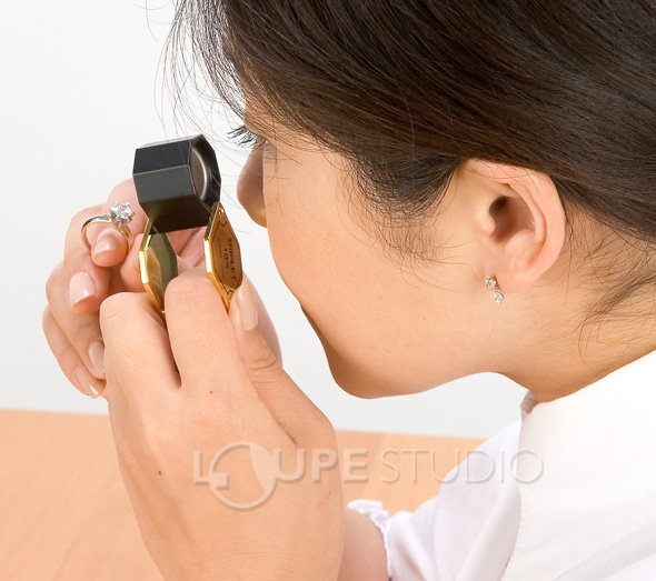 7013]宝石用ルーペ7013 18倍:池田レンズ工業株式会社