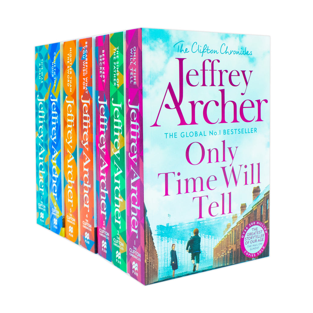Jeffrey Archer Clifton Chronicles Series 7 Books Collection Set
